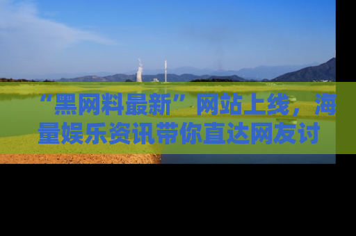 “黑网料最新”网站上线,海量娱乐资讯带你直达网友讨论的中心!