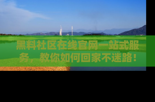 黑料社区在线官网一站式服务，教你如何回家不迷路！