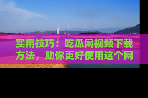 实用技巧:吃瓜网视频下载方法,助你更好使用这个网站
